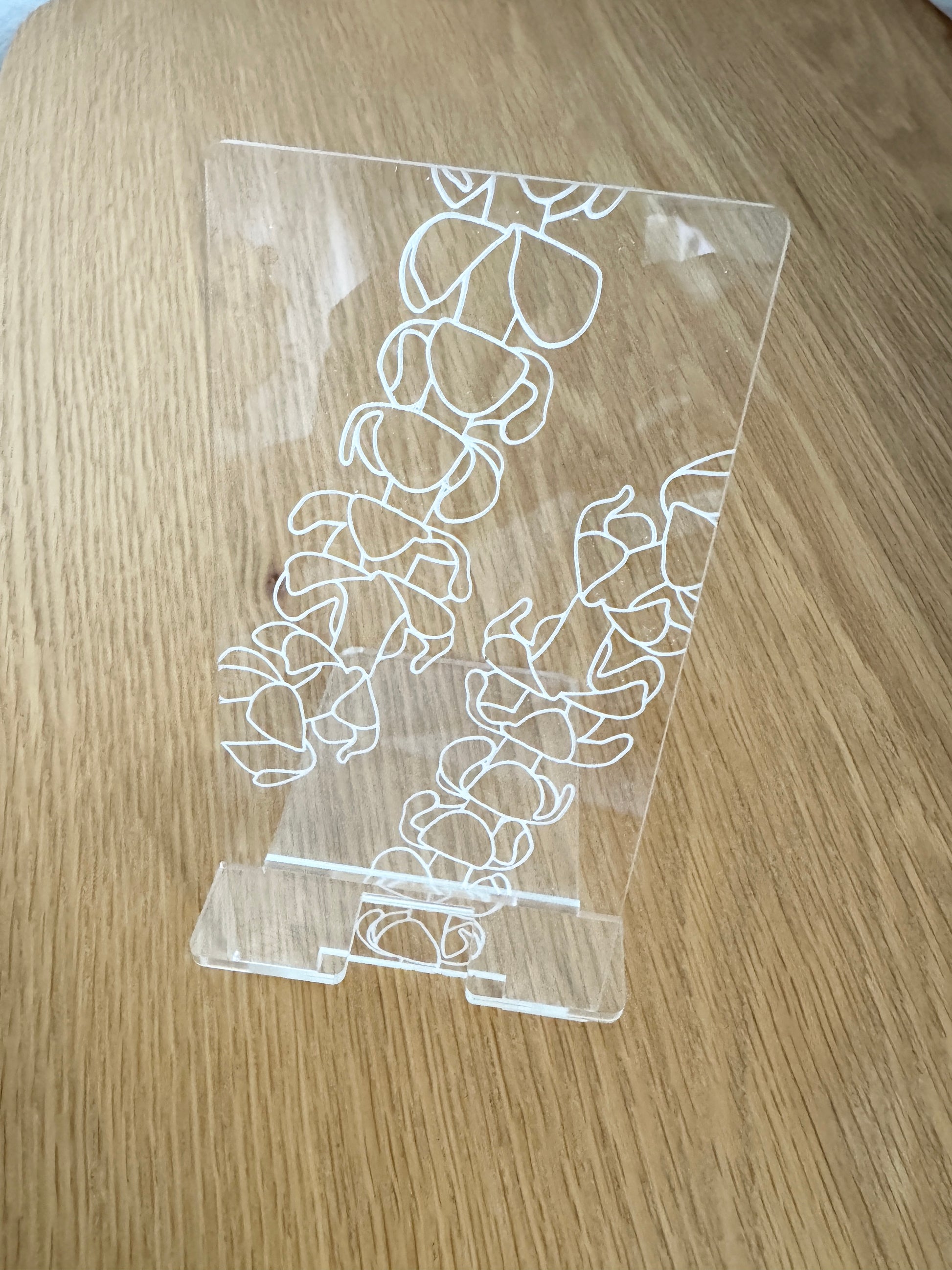 Clear Phone Stand