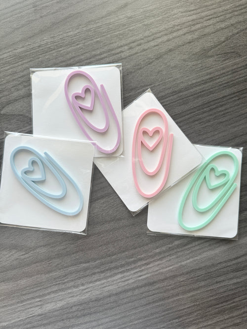 Pastel Paper Clips