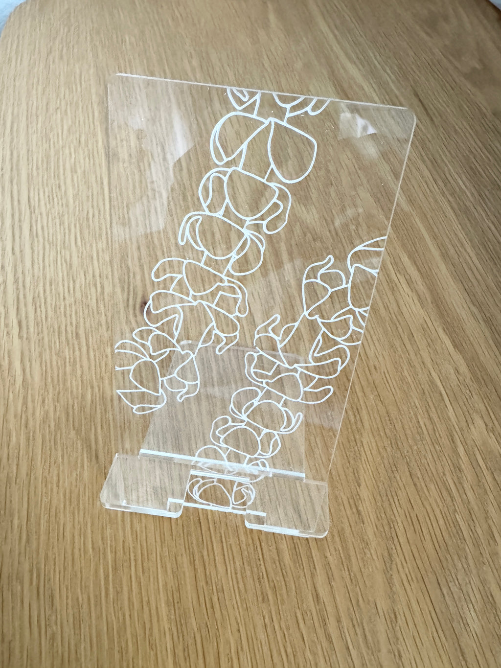 Clear Phone Stand