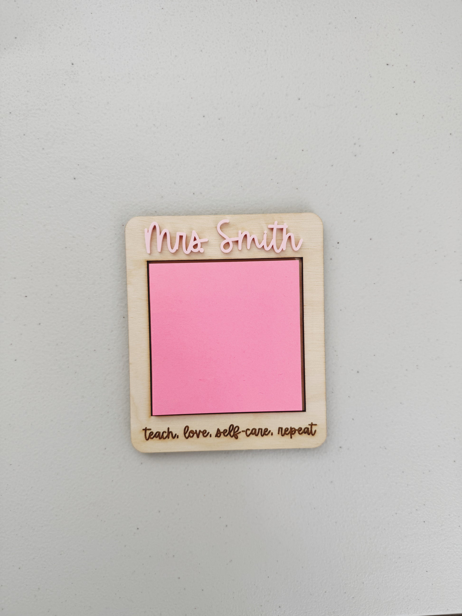 Sticky Note Holder - Teacher/Educator Edition